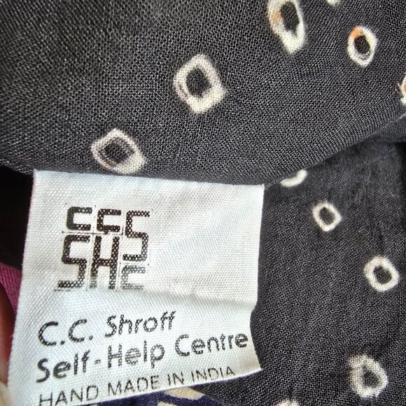 Bridgehead x C.C. Shroff Self-Help Centre - Vintage Tie Jacket with Embroidery - Picture 10 of 13